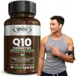 Toidulisand Real Pharm Koens&uuml;&uuml;m Q10 VEGE, 60 tabletti