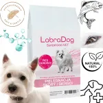 Kuiv koeratoit LabraDog VET h&uuml;drol&uuml;&uuml;situd l&otilde;he Sensitive West, 1,5 kg