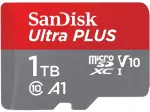 SANDISK Ultra Plus microSDXC 1TB m&auml;lukaart adapteriga
