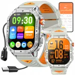 Meeste nutikas kell GlacierX Racer, hall, IP68, AMOLED
