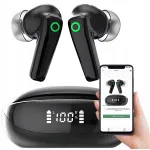 Juhtmevabad POCO X903 TWS PRO k&otilde;rvaklapid Bluetooth 5.3 ja kuuldev&otilde;imendiga, mustad