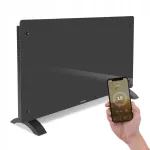 Elektriline radiaator klaaspaneeliga, 2500 W, hall, WiFi