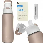 Dafi Solid SiliconeFit 0,7 l joogipudel filtriga, cappuccino