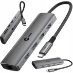 ASUS USB-C jagaja s&uuml;learvutile, 2x HDMI 4K, DisplayPort, LAN