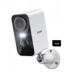 V&auml;line traadita IP kaamera 2K, 3MP, 10400 mAh aku ja 32 GB m&auml;luga