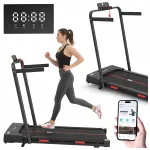 Elektriline jooksulint, kokkupandav, 12 km/h, 120 kg, Bluetooth