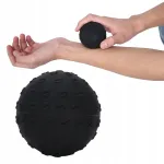Silikoonist k&otilde;va kummist massaažipall