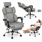 Kontoritool COMO, ergonoomiline, jalatugega, hall