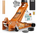 TRESKO h&uuml;drauliline autot&otilde;stuk 3T, 75&ndash;510 mm, oranž
