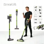 SmartAi V6 vertikaalne tolmuimeja 650W, roheline