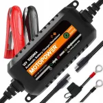 Aku laadija MOTOPOWER MP00205B, 12V, 1000mA