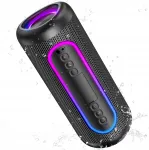 Juhtmevaba Bluetooth k&otilde;lar, 30 m t&ouml;&ouml;raadius, IPX5, 3600 mAh, 30 tundi m&auml;nguaega, RGB valgustus