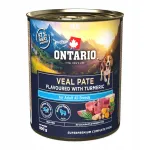 Koerte pa&scaron;tett ONTARIO vasikaliha ja kurkumiga, 800 g