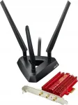 Juhtmevaba v&otilde;rgukaart ASUS PCE-AC68, kahe ribaga, PCI-E, 5 GHz