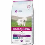 Kuivtoit koertele Eukanuba Sensitive Skin Ocean Fish 12 kg