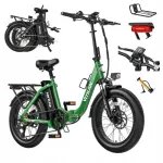 Elektriline jalgratas VITILAN U3, 750W, 48V 13Ah, kuni 120 km, 20"x3.0, kuni 45 km/h