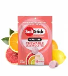SaltStick Fastchews soolatabletid kofeiiniga, tsitrusemaitselised