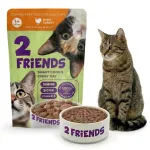 2 Friends m&auml;rg kassitoit kalkuniliha t&uuml;kkidega kastmes, 85 g