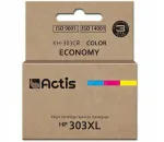 Actis KH-303CR tindikassett v&auml;rviline, HP 303XL, 18 ml