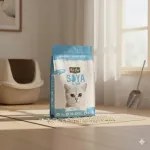 Kit Cat Soya Clump kassiliiv kassipoegadele beebip&otilde;randa l&otilde;hnaga, 7 l