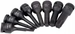 Torx liigendv&otilde;tmete komplekt 1/2 T30-T80, 78 mm, 8 osa