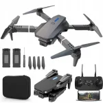 Kokkupandav droon LS-E525 4K kaameraga, 3&times;1800mAh, WiFi, žestidega juhtimine