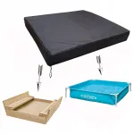 Basseini kate 125x125x16 Oxford telk liivakasti jaoks