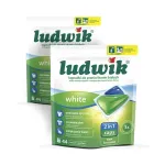 Pesukapslid Ludwik White, 2in1, 88 pesukorda