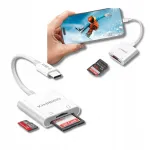 USB Type-C OTG SD MicroSD SDHC SDXC kaardilugeja