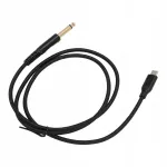 USB C kuni 1/4 tolline TS helikaabel, nailonist, OFC, mikserile