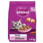 WHISKAS Sterile kuiv kassitoit l&otilde;hega, 1,4 kg