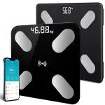 Kehakoostise anal&uuml;saator, 180 kg, Bluetooth, USB laadimine, rakendus