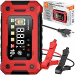 Akulaadija LCD-ekraaniga, 12V/24V, 10A, taastamisfunktsiooniga