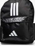 adidas Classic 3-Stripes seljakott, must/valge, JD9563