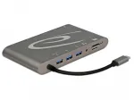 Delock 4K USB-C jaotur multifunktsionaalseks t&ouml;&ouml;ks