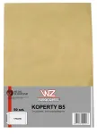 Pruunid B5 &uuml;mbrikud ilma aknata, 176 x 250 mm, 50 tk