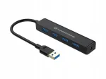 USB jagaja Conceptronic 4 &uuml;hendust, USB 3.0, BN96-53341M, C4PUSB3