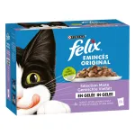 FELIX Original m&auml;rg kassitoit, 12 x 85 g, erinevad maitsed želees