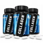 Kollageen 1000 mg, 3 x Muscle Care Collagen, 90 tabletti, luudele ja liigestele