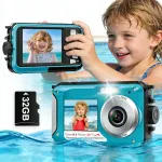 Veekindel kaamera 32GB, 4K, 48MP, rihmaga sukeldumiseks