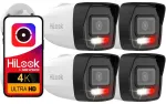 V&auml;ljas IP kaamerakomplekt HILOOK BY HIKVISION IPC-B180HA-LU, 8MP, 4K, 4 tk