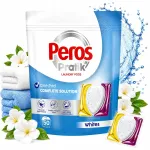 Pesukapslid PEROS PRATIK heledatele ja valgetele kangastele, 50 tk