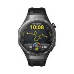 Nutikell Huawei Watch GT 5 Pro Active, must, 46 mm, spordirihmaga