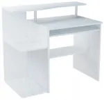 Kirjutuslaud B1 WHITE 100 cm sahtliga ROB