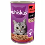 WHISKAS kassitoit veiseliha maitseline, 400 g