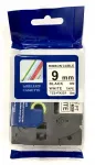 Lint Brother TZ-FX221 / TZe-FX221, 9 mm, valge, elastne juhtmetele