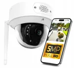 Siseruumide WiFi IP kuppelkaamera 5 MP heli ja funktsioonidega