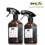 Peeglite ja akende puhastusvahend 250 ml + plastpindade puhastusvahend 500 ml OA