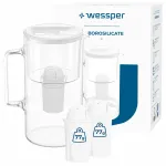 Wessper D2 BOROSILICATE 3 l veefilter 3 Wessper filtriga