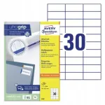 Universaalsed valged kleebised Avery 3489 UltraGrip